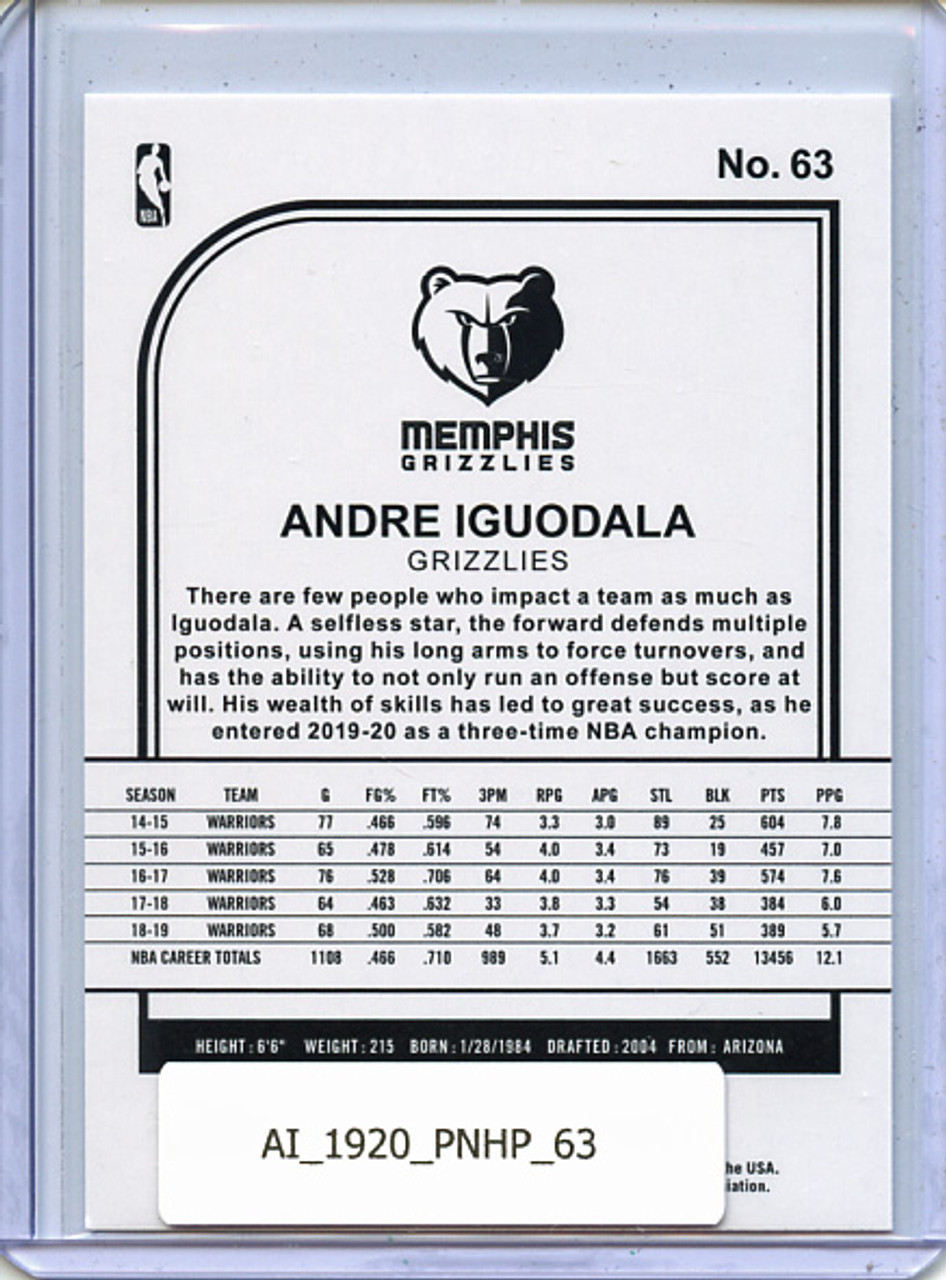 Andre Iguodala 2019-20 Hoops #63