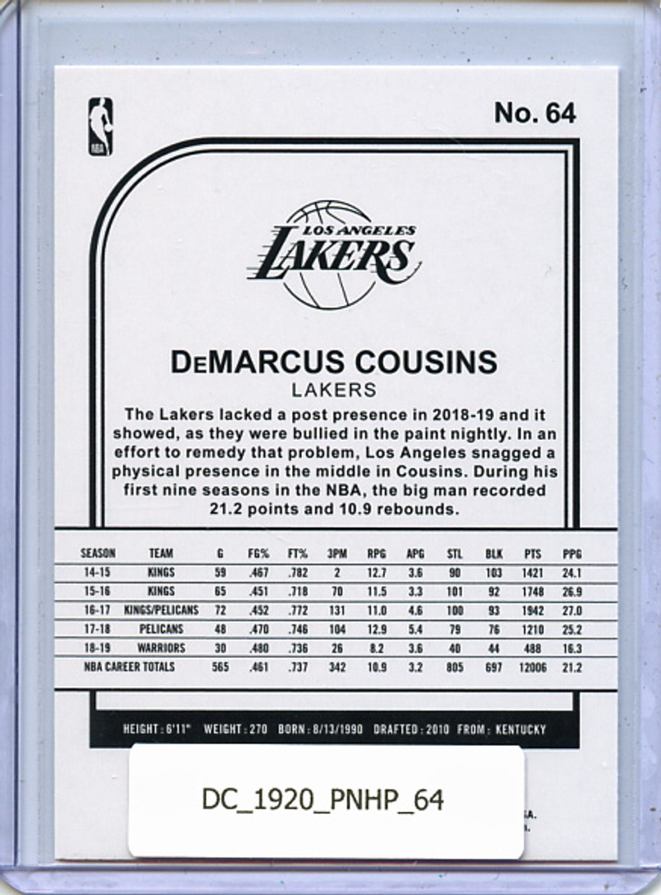 DeMarcus Cousins 2019-20 Hoops #64