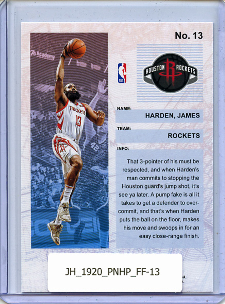 James Harden 2019-20 Hoops, Frequent Flyers #13