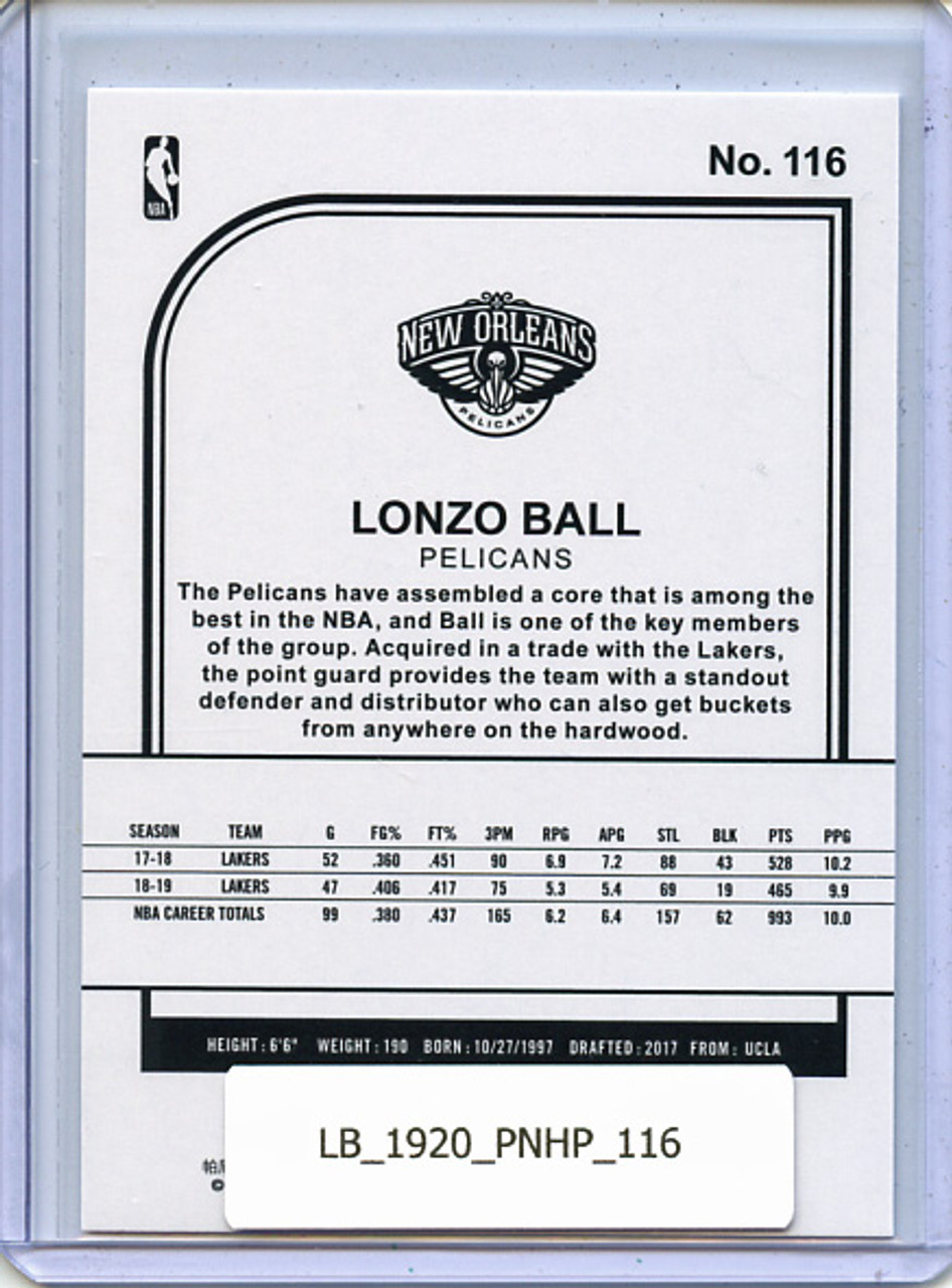Lonzo Ball 2019-20 Hoops #116