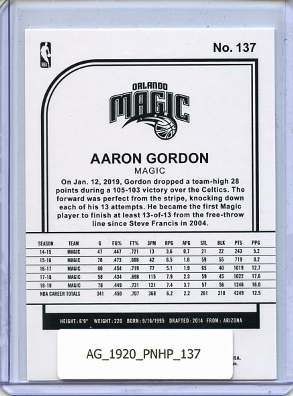 Aaron Gordon 2019-20 Hoops #137
