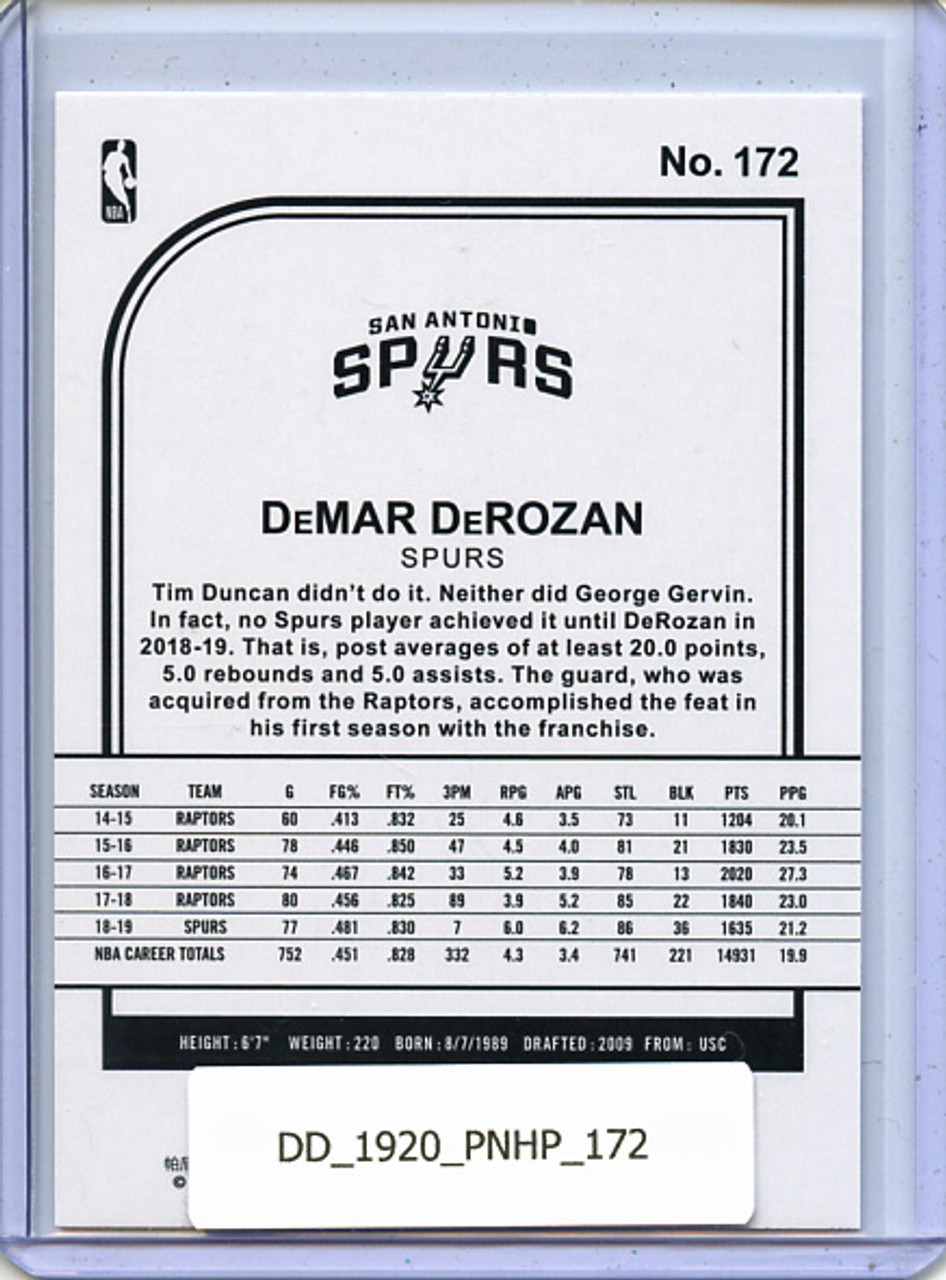 DeMar DeRozan 2019-20 Hoops #172