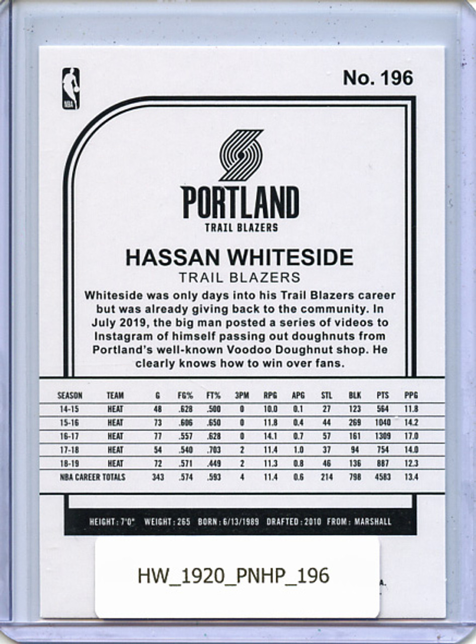 Hassan Whiteside 2019-20 Hoops #196