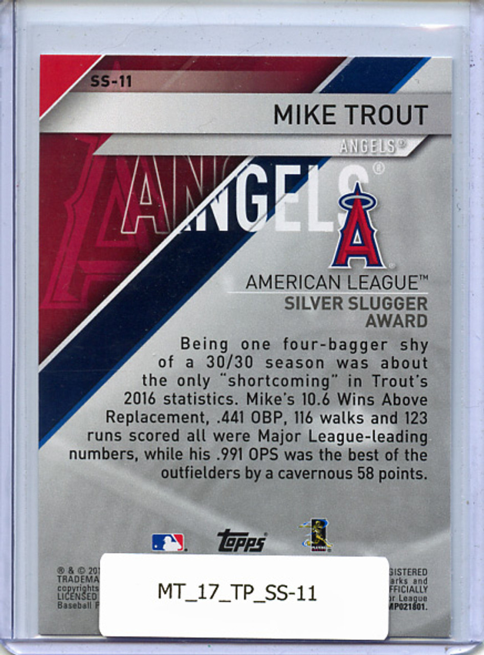 Mike Trout 2017 Topps, Silver Slugger Awards #SS-11