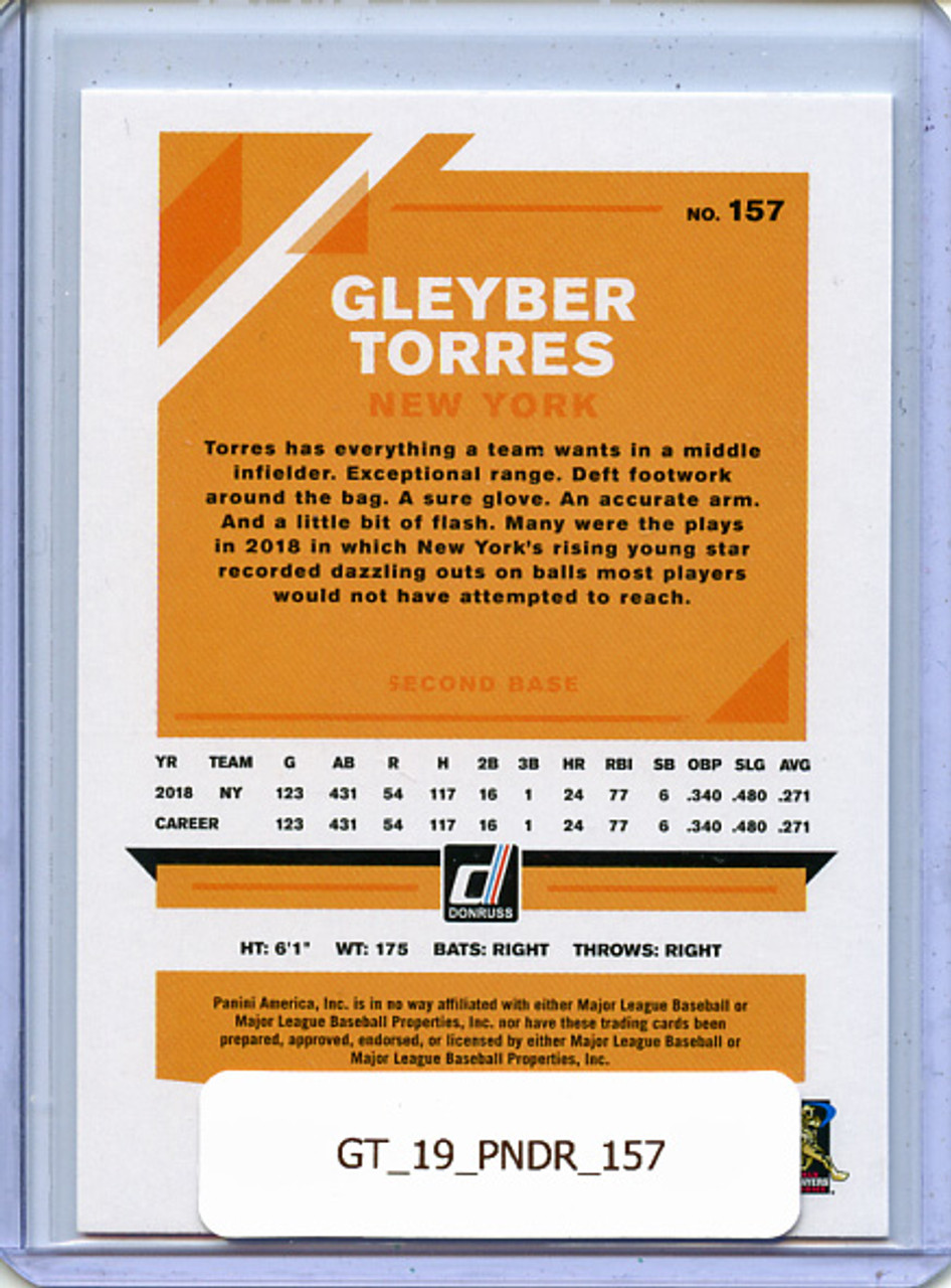 Gleyber Torres 2019 Donruss #157
