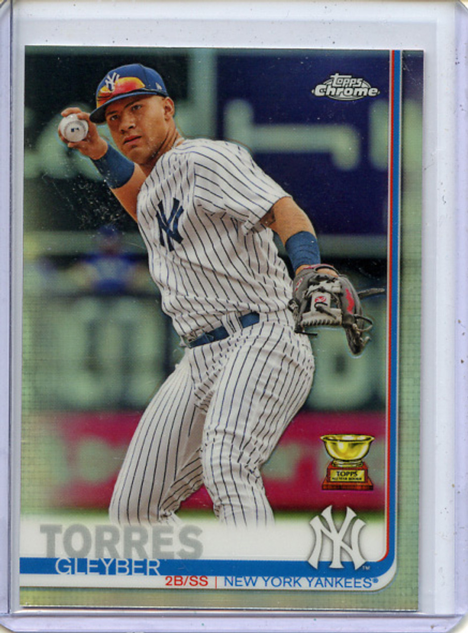 Gleyber Torres 2019 Topps Chrome #86 Refractors