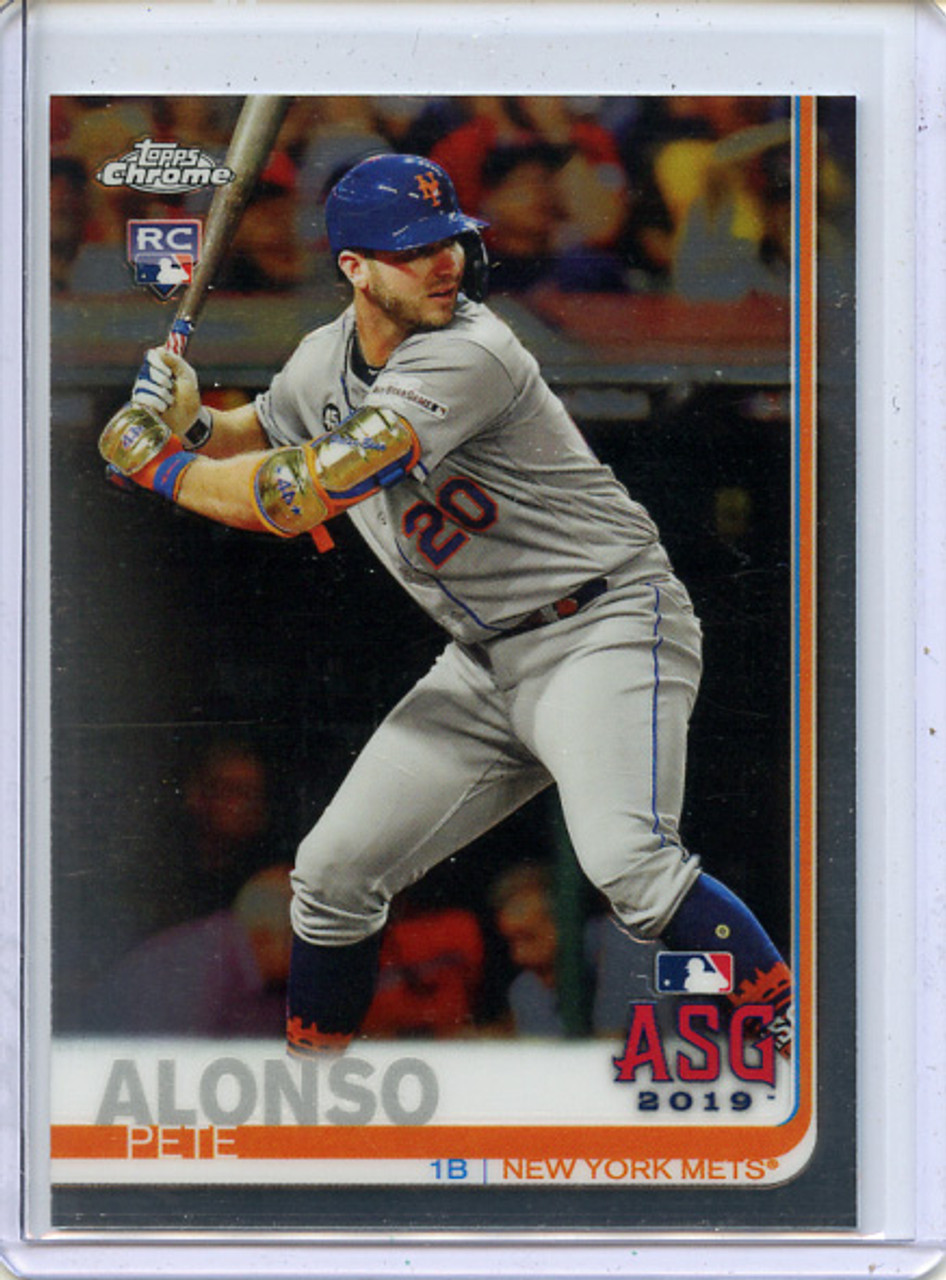 Pete Alonso 2019 Topps Chrome Update #86 All-Star