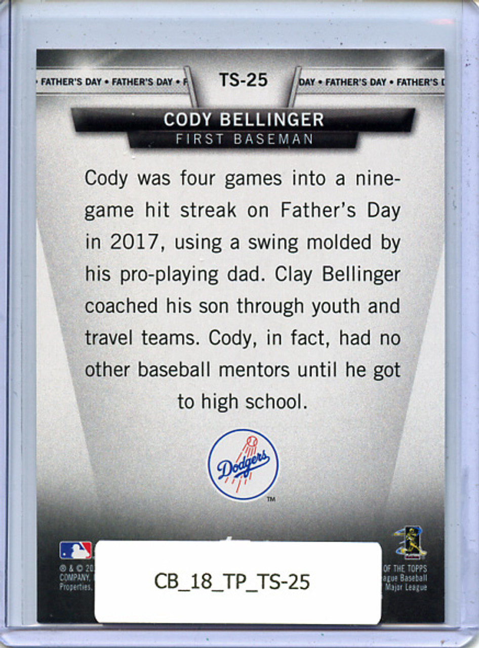 Cody Bellinger 2018 Topps, Salute #TS-25
