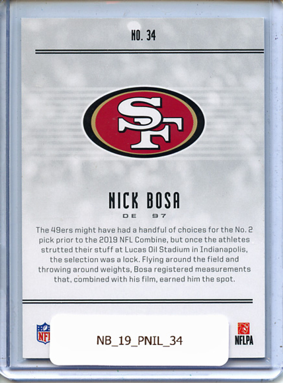 Nick Bosa 2019 Illusions #34