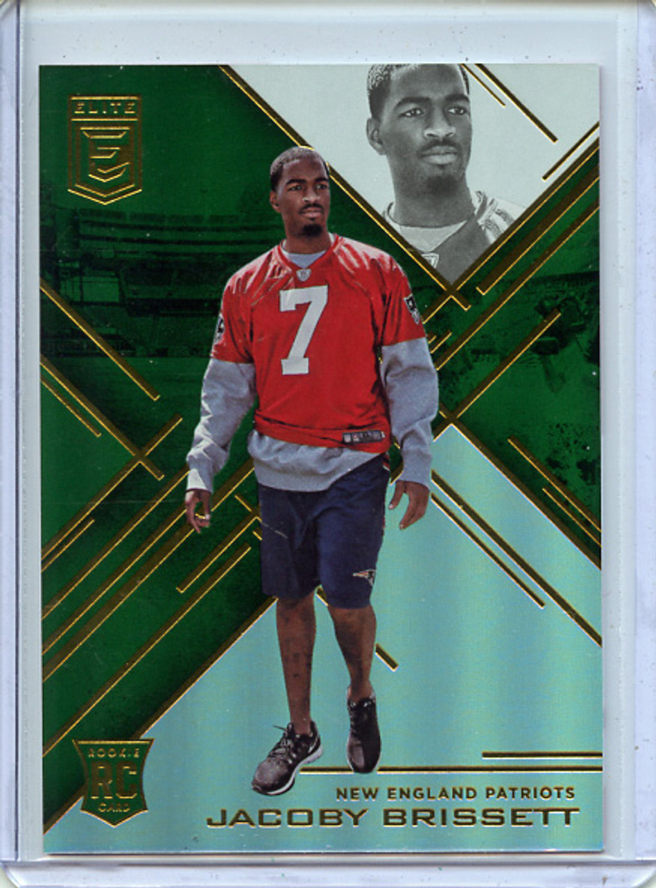 Jacoby Brissett 2016 Donruss Elite #180 Retail Green