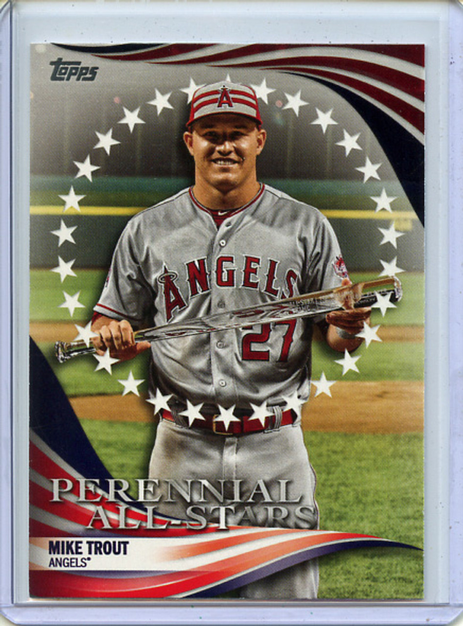 Mike Trout 2019 Topps Update, Perennial All-Stars #PAS-30