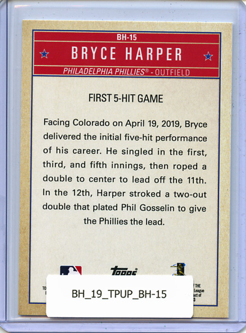 Bryce Harper 2019 Topps Update, Welcome to Philly #BH-15