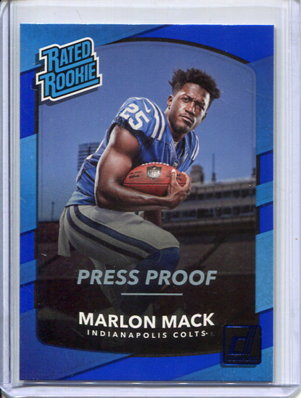 Marlon Mack 2017 Donruss #302 Press Proofs Blue