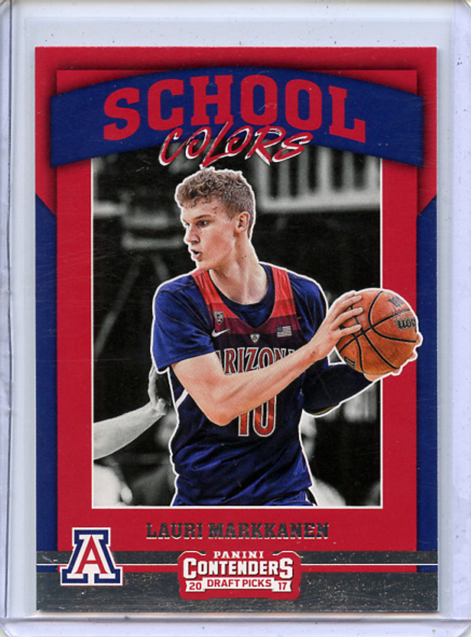 Lauri Markkanen 2017-18 Contenders Draft Picks, School Colors #6