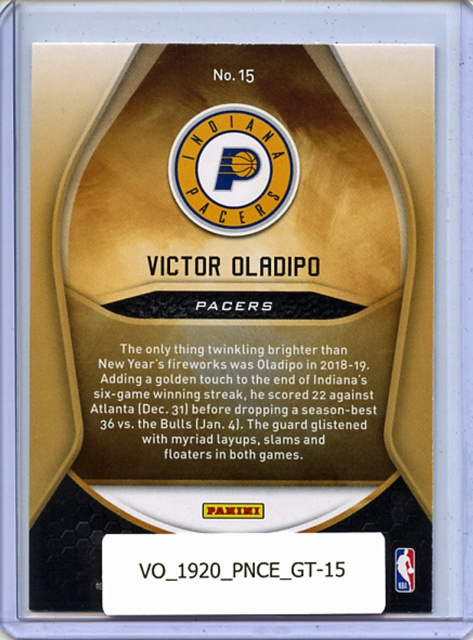 Victor Oladipo 2019-20 Certified, Gold Team #15