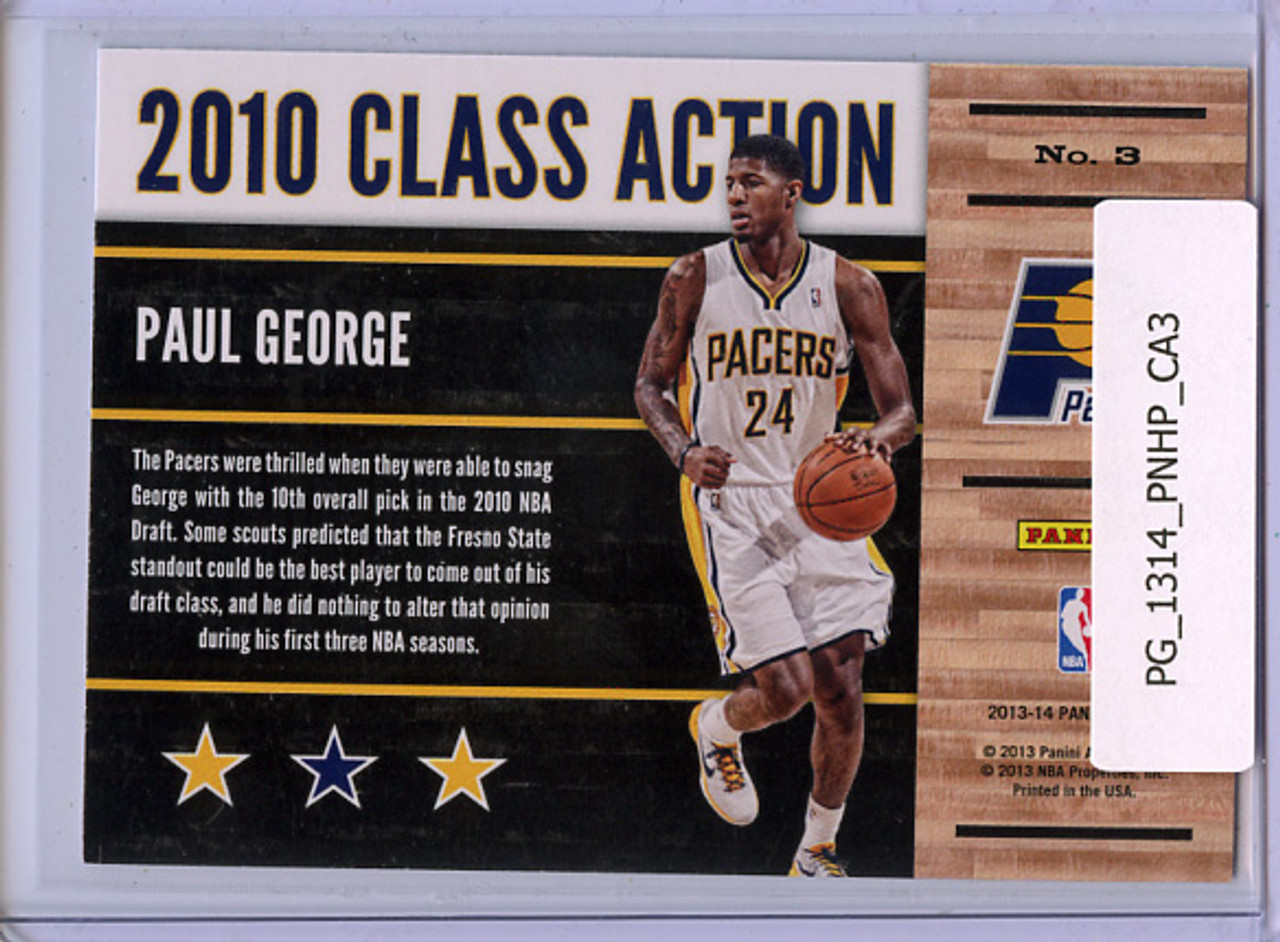 Paul George 2013-14 Hoops, Class Action #3