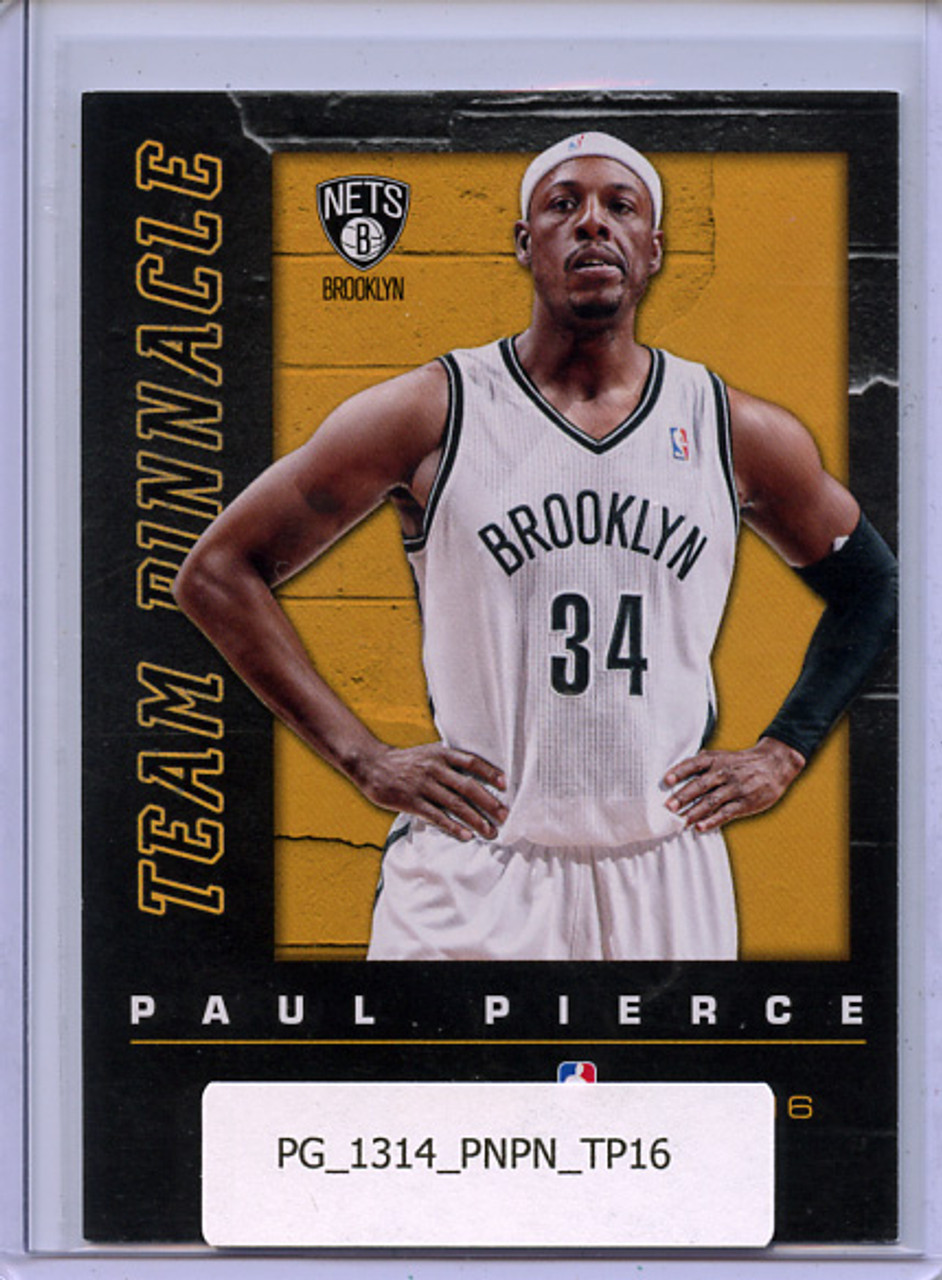 Paul George, Paul Pierce 2013-14 Pinnacle, Team Pinnacle #16