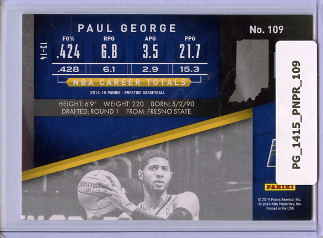 Paul George 2014-15 Prestige #109