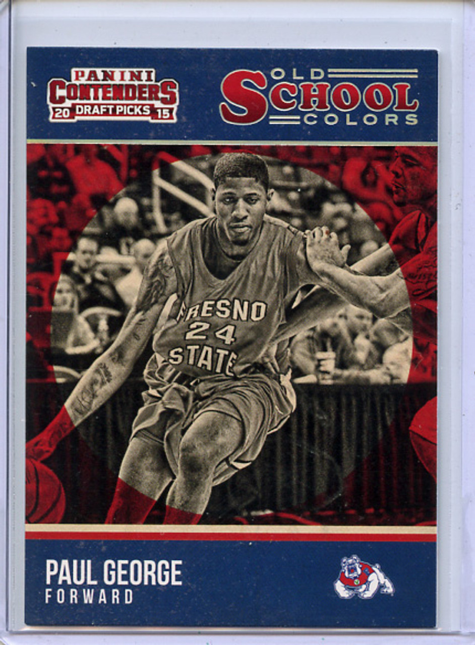 Paul George 2015-16 Contenders Draft Picks, Old School Colors #26