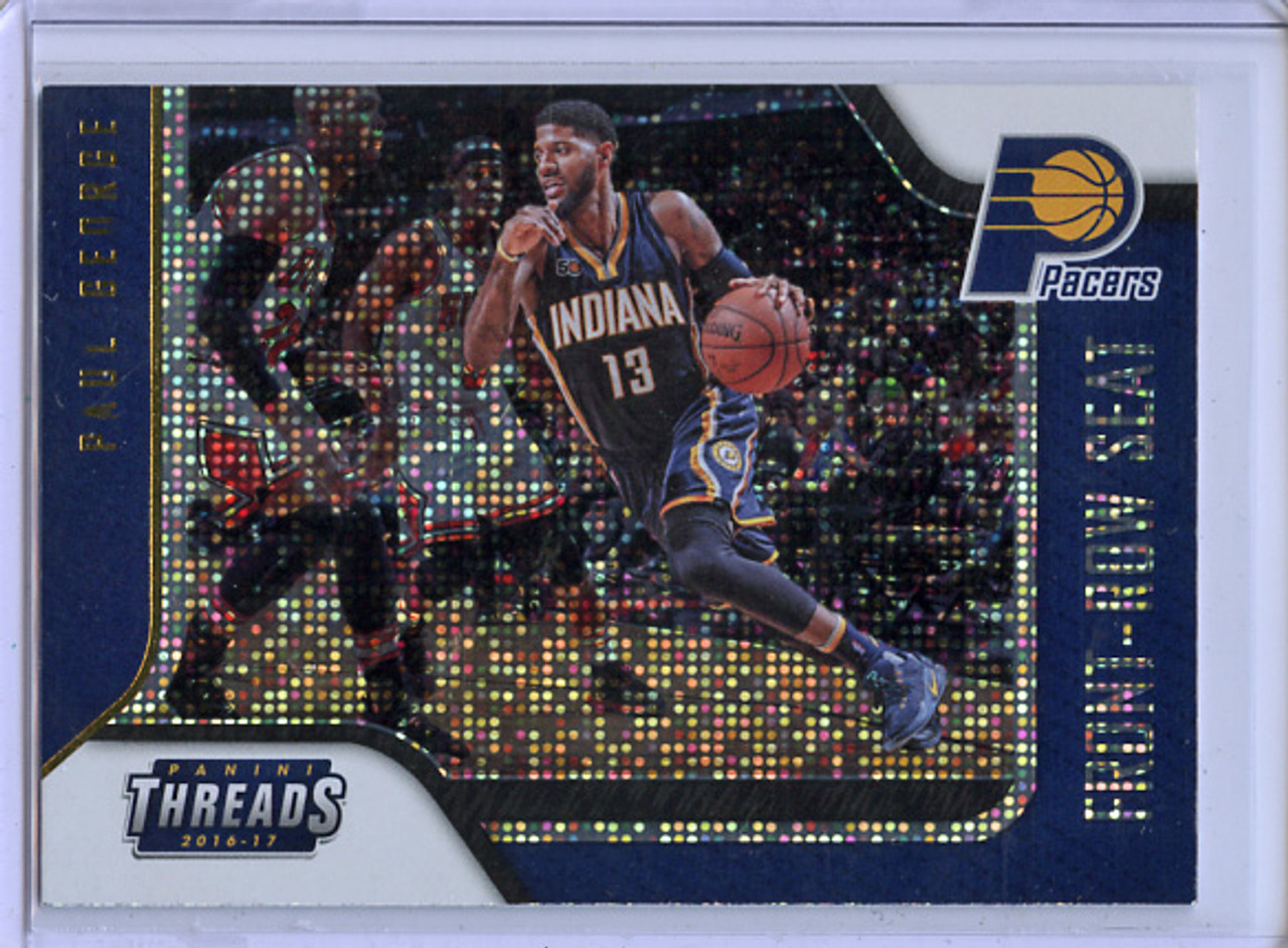 Paul George 2016-17 Threads, Front-Row Seat #2 Century Proof Dazzle
