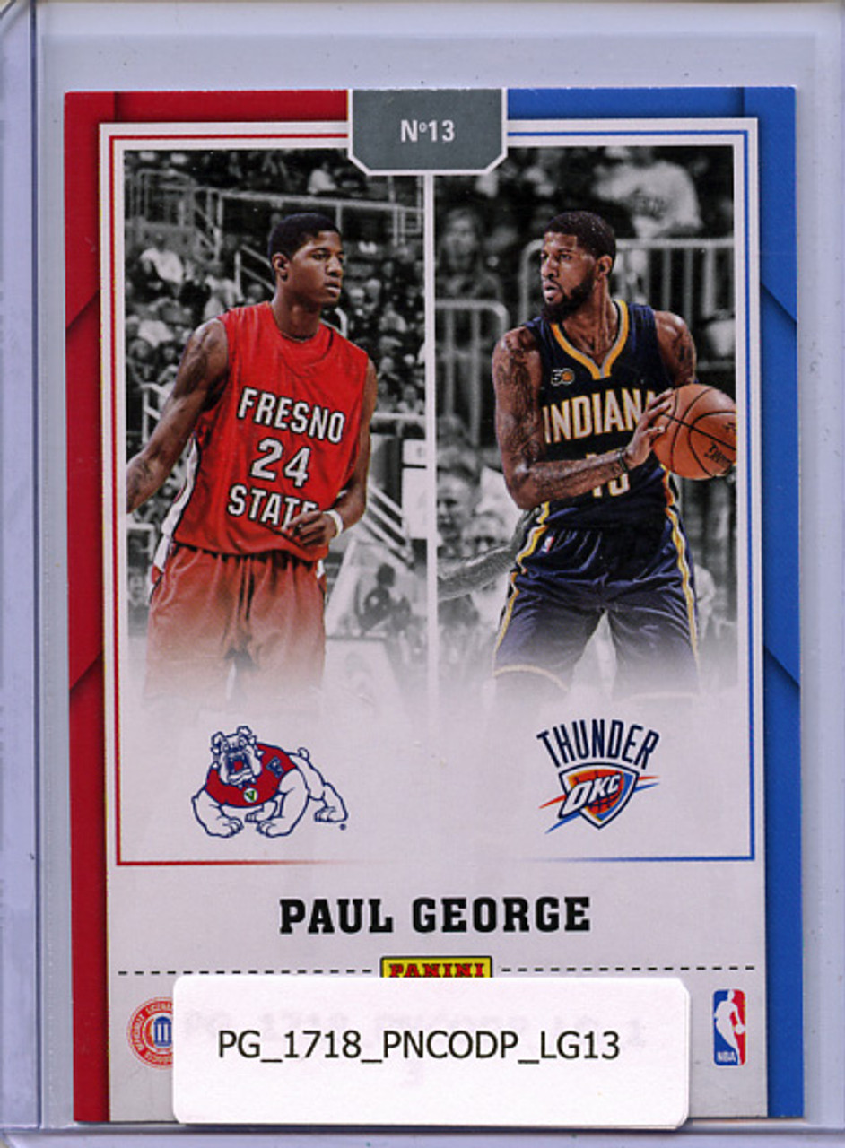 Paul George 2017-18 Contenders Draft Picks, Legacy #13