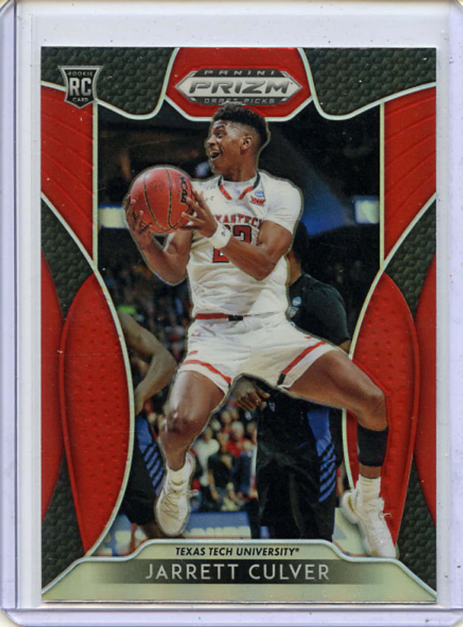 Jarrett Culver 2019-20 Prizm Draft Picks #69 Red