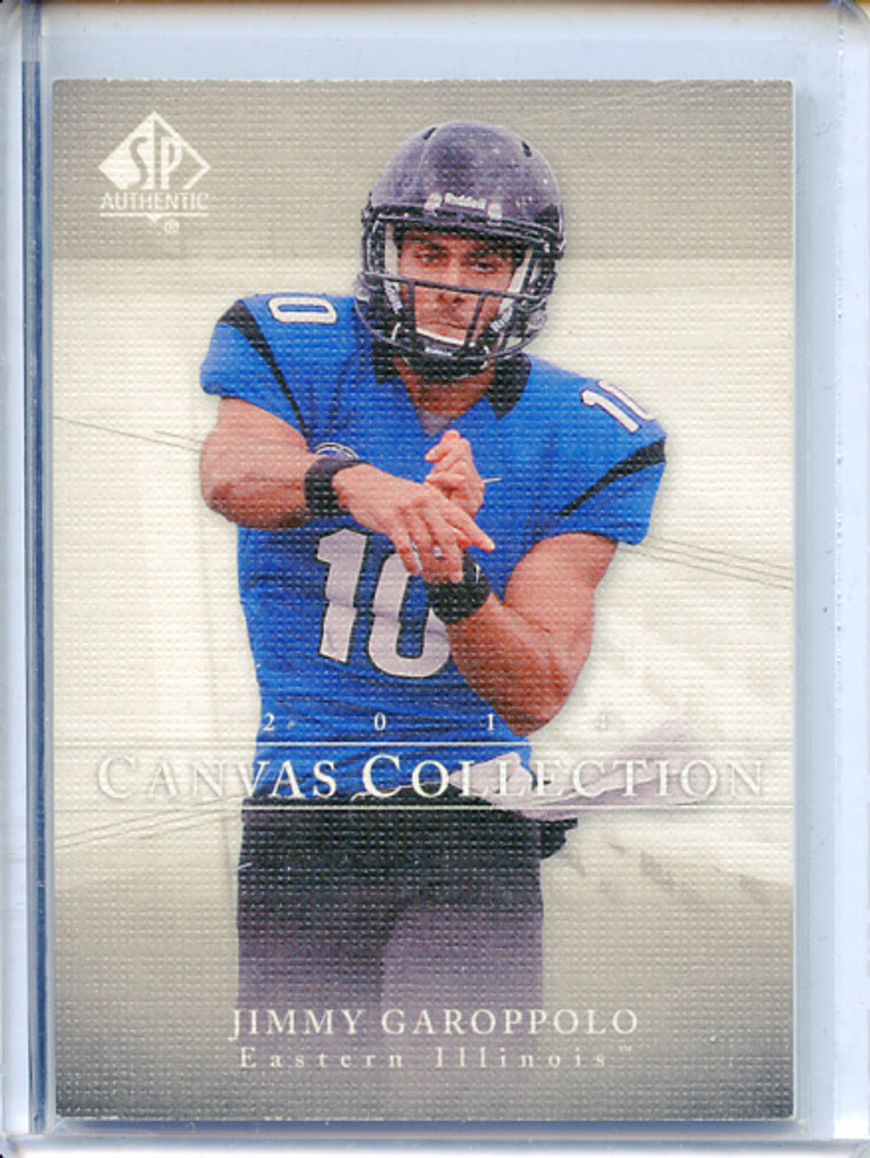 Jimmy Garoppolo 2014 SP Authentic, Canvas Collection #C-5