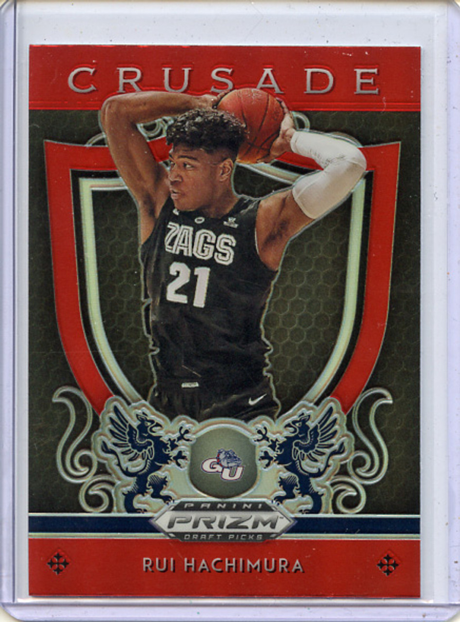 Rui Hachimura 2019-20 Prizm Draft Picks #5 Crusade Red