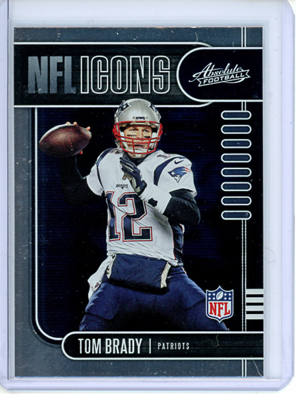 Tom Brady 2019 Absolute, NFL Icons #3