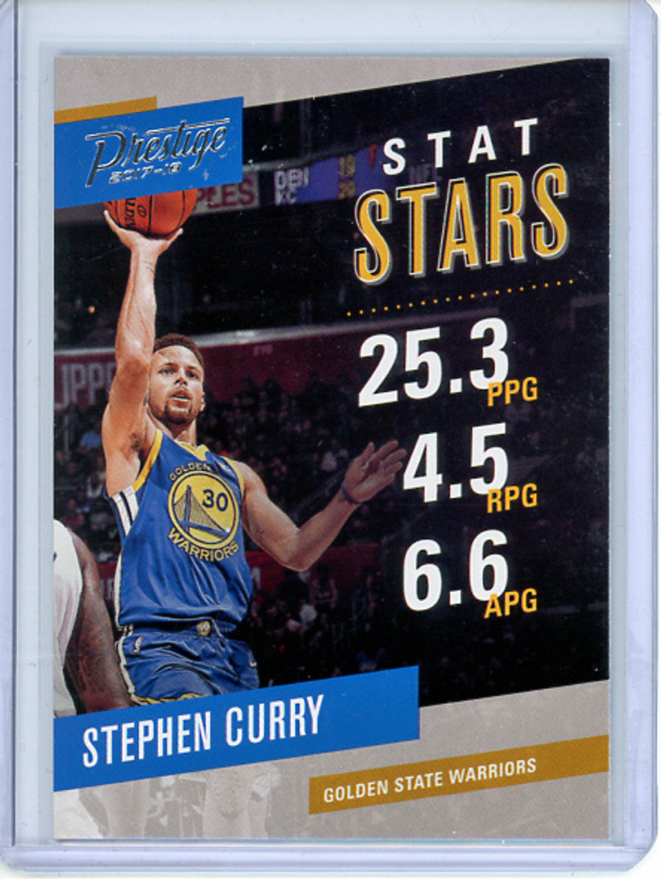 Stephen Curry 2017-18 Prestige, Stat Stars #9
