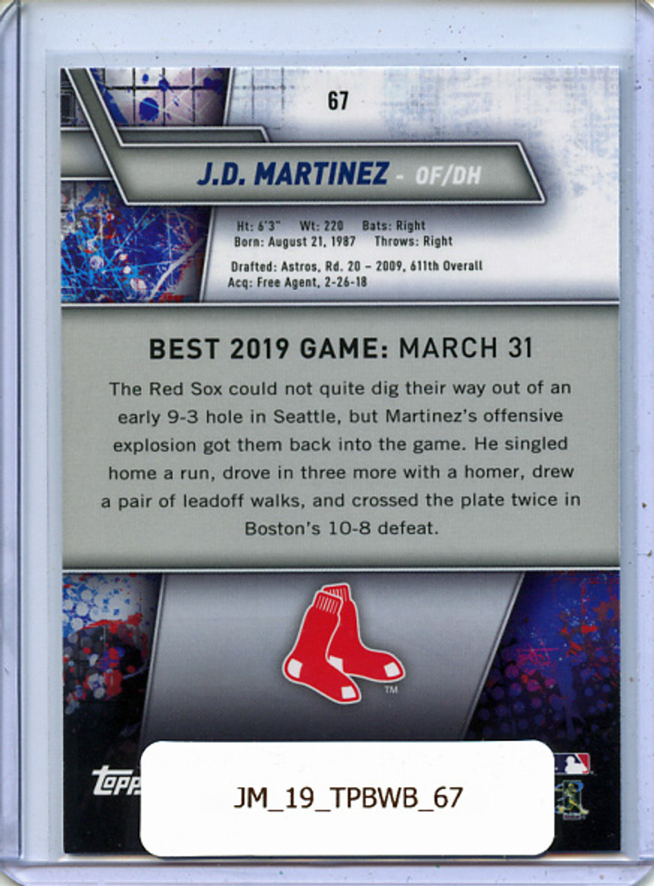 J.D. Martinez 2019 Bowman's Best #67