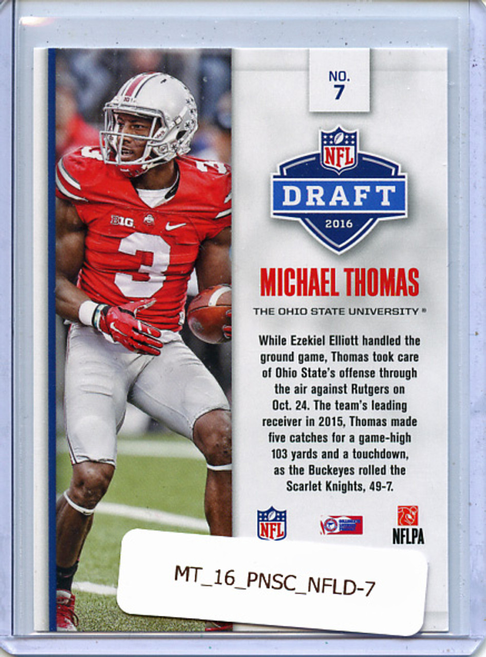 Michael Thomas 2016 Score, NFL Draft #7