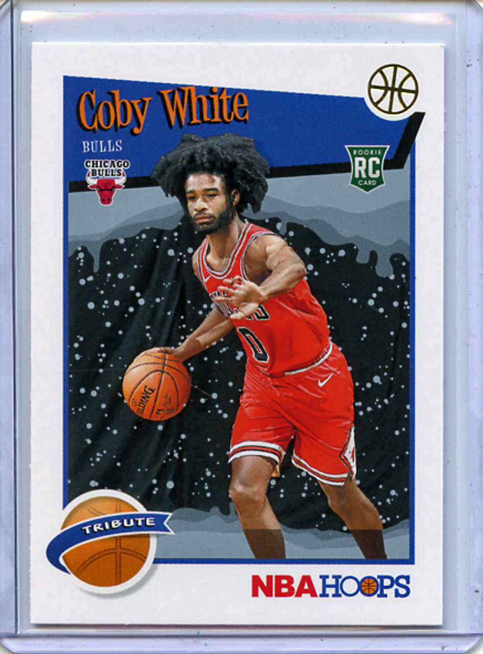 Coby White 2019-20 Hoops #295 Hoops Tribute Winter