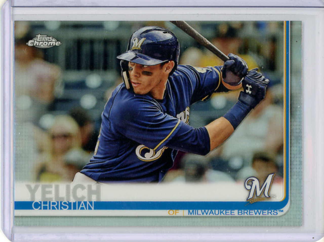 Christian Yelich 2019 Topps Chrome #16 Refractor