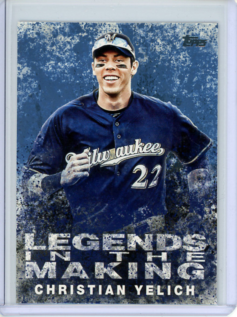 Christian Yelich 2018 Topps, Legends in the Making #LITM-14 Blue