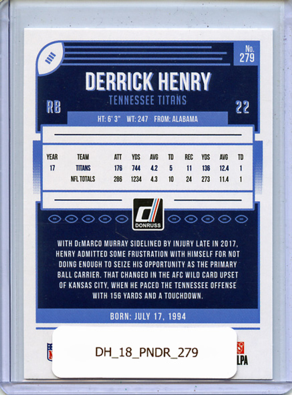 Derrick Henry 2018 Donruss #279