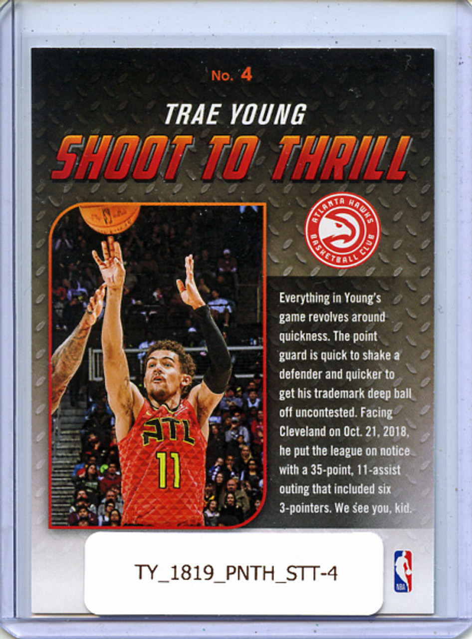 Trae Young 2018-19 Threads, Shoot to Thrill #4