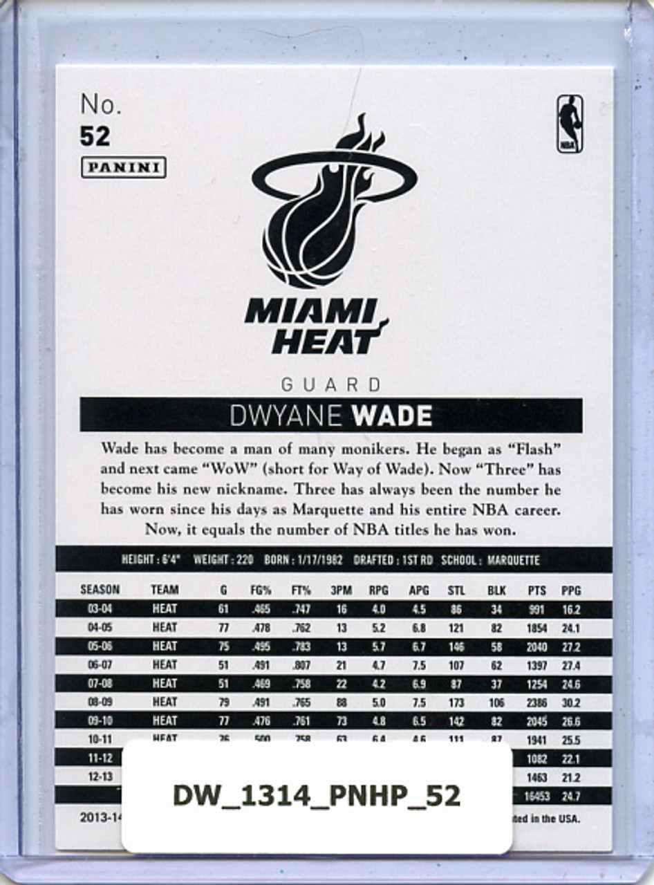 Dwyane Wade 2013-14 Hoops #52