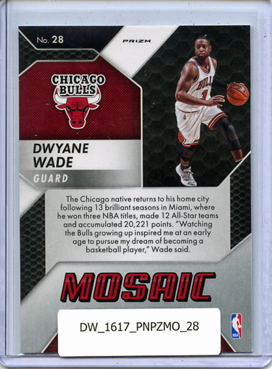 Dwyane Wade 2016-17 Prizm Mosaic #28