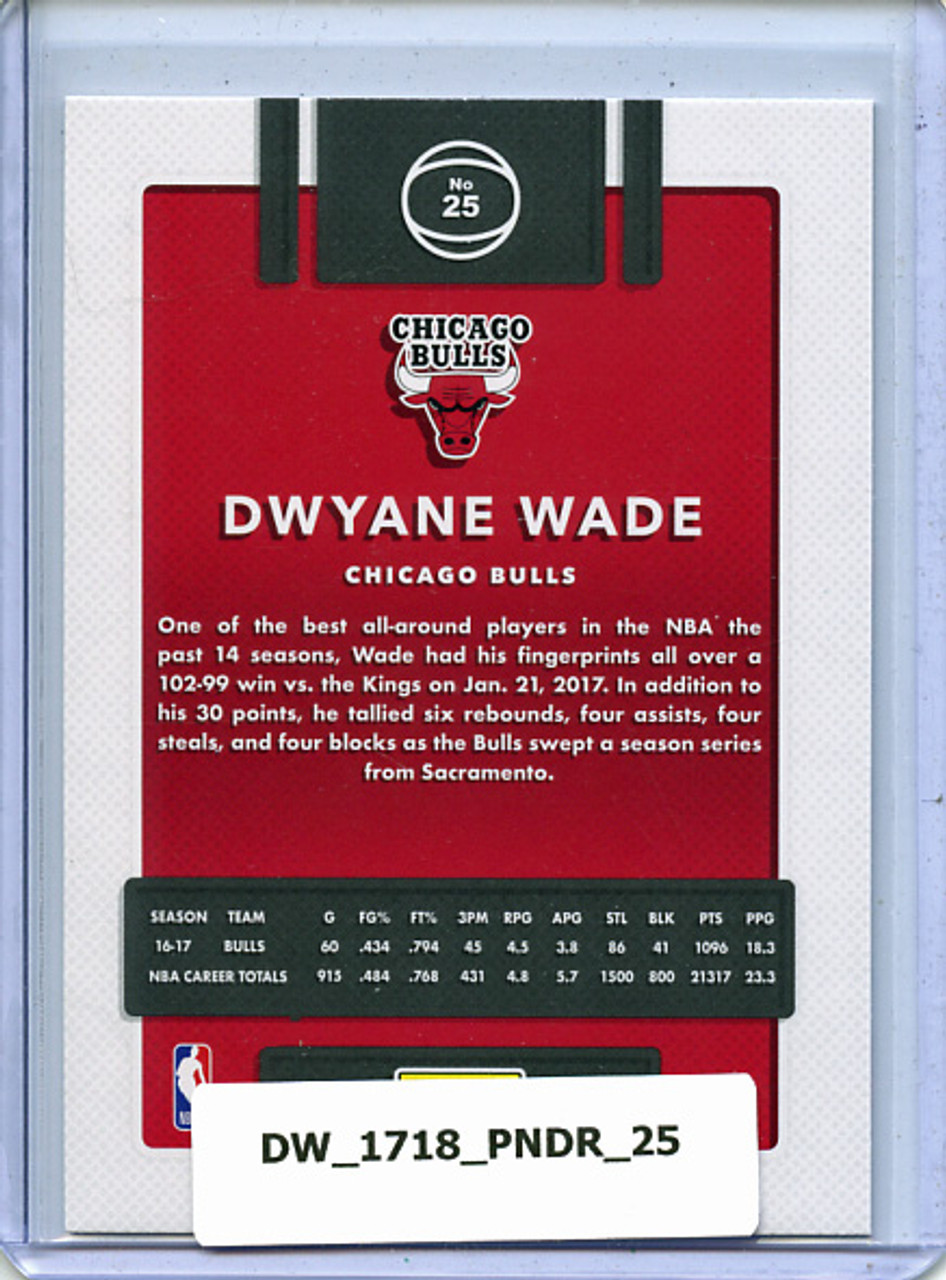 Dwyane Wade 2017-18 Donruss #25