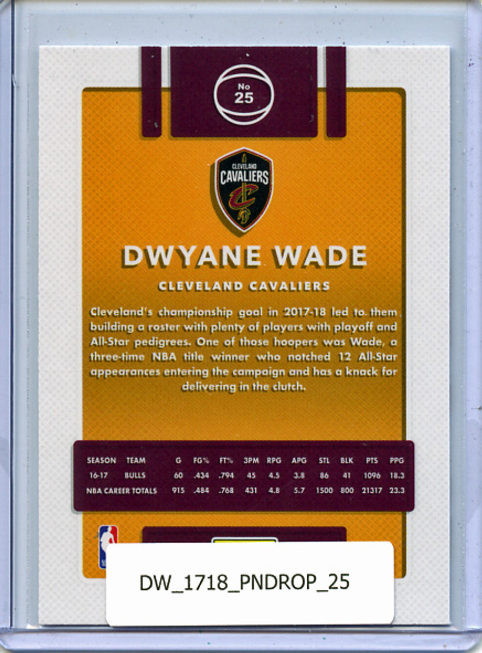 Dwyane Wade 2017-18 Donruss Optic #25