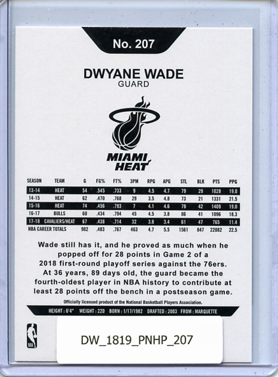 Dwyane Wade 2018-19 Hoops #207