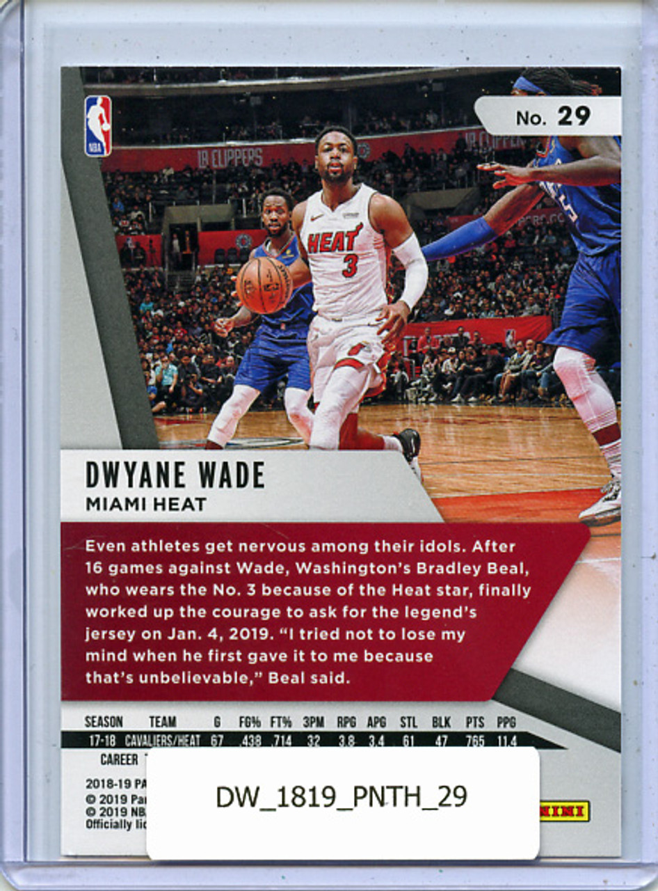 Dwyane Wade 2018-19 Threads #29
