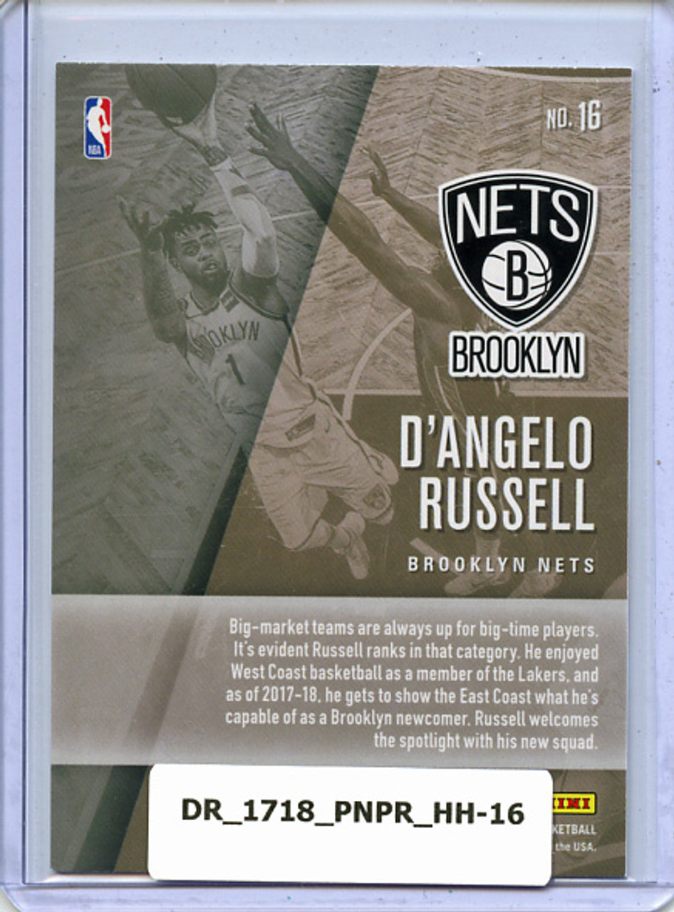 D'Angelo Russell 2017-18 Prestige, Hardcourt Heroes #16