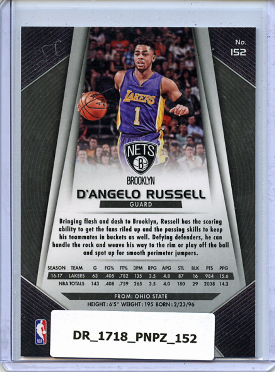 D'Angelo Russell 2017-18 Prizm #152