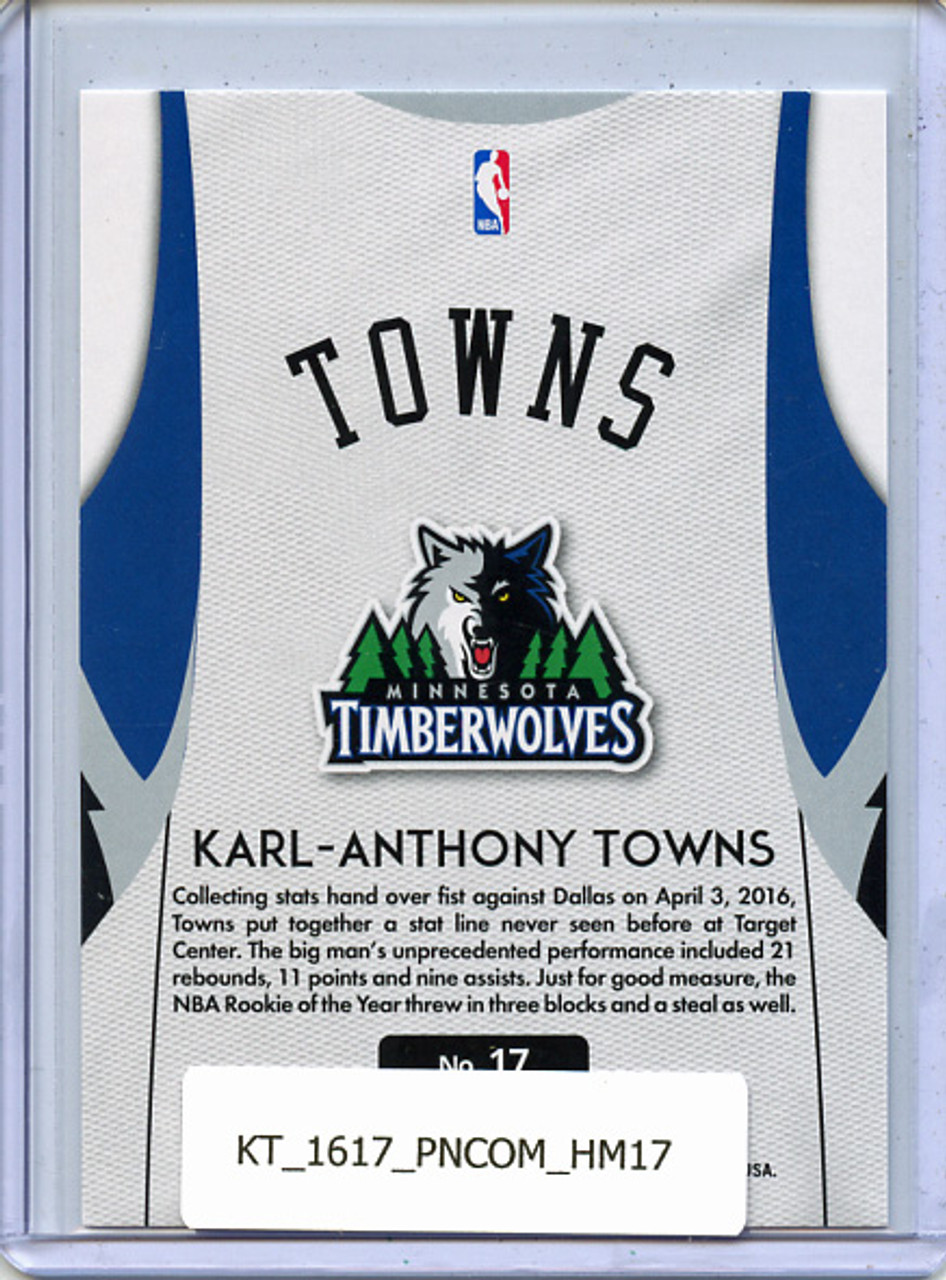 Karl-Anthony Towns 2016-17 Complete, Home #17
