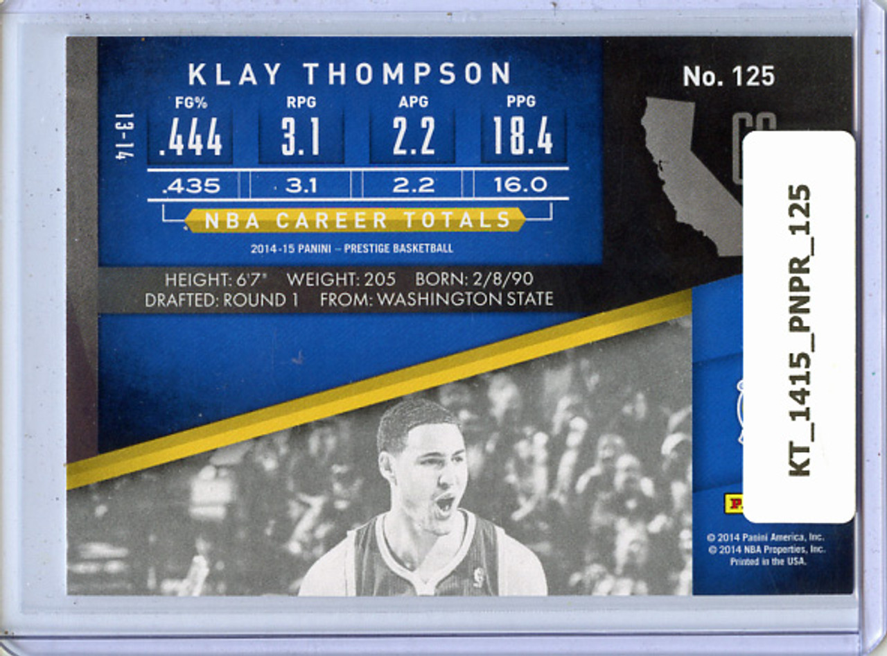 Klay Thompson 2014-15 Prestige #125