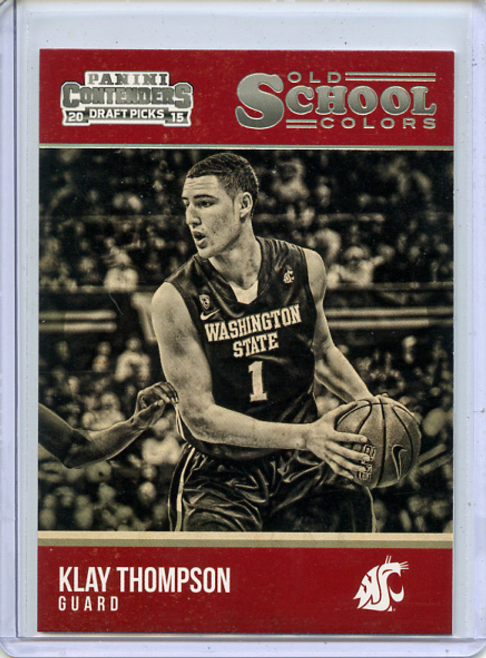 Klay Thompson 2015-16 Contenders Draft Picks, Old School Colors #20