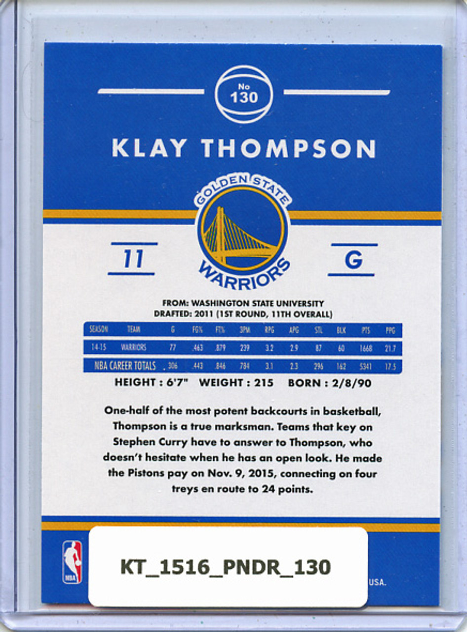 Klay Thompson 2015-16 Donruss #130