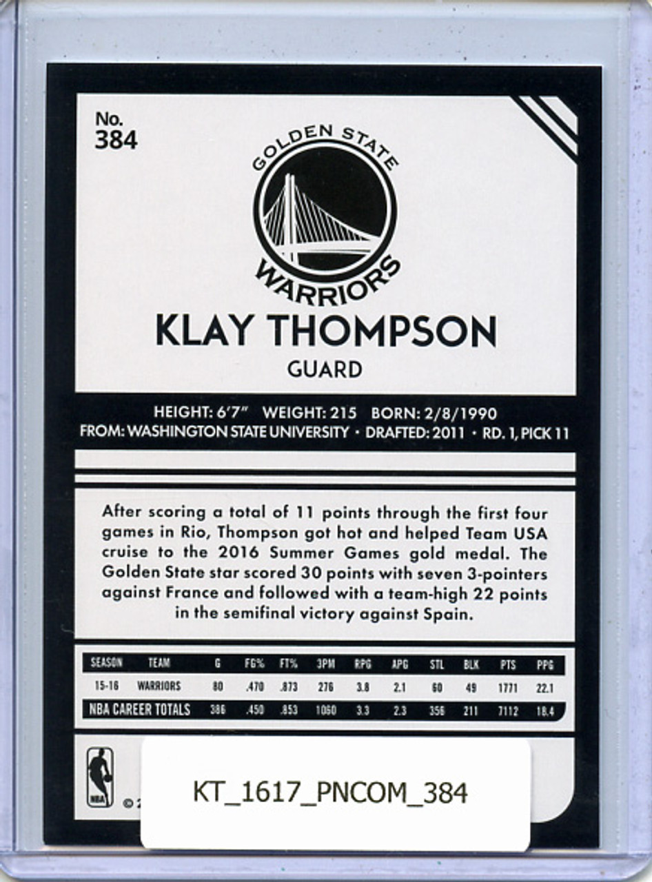 Klay Thompson 2016-17 Complete #384